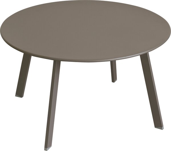 Kulatý zahradní stolek Saona v barv Tonka - 70 × 40 cm - Hespéride