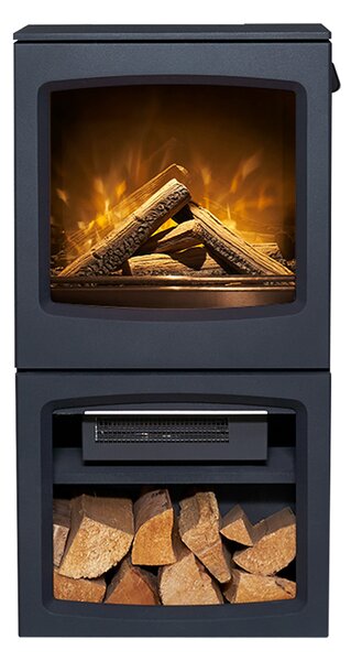 Acantha Lunar XL elektrický krb v antracitové barv