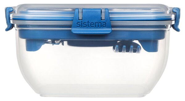 Sistema Krabička na salát To Go 1,1l Barva: ocean blue
