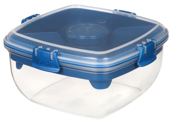 Sistema Krabička na salát To Go 1,1l Barva: ocean blue