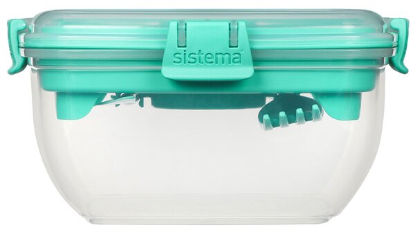 Sistema Krabička na salát To Go 1,1l Barva: ocean blue