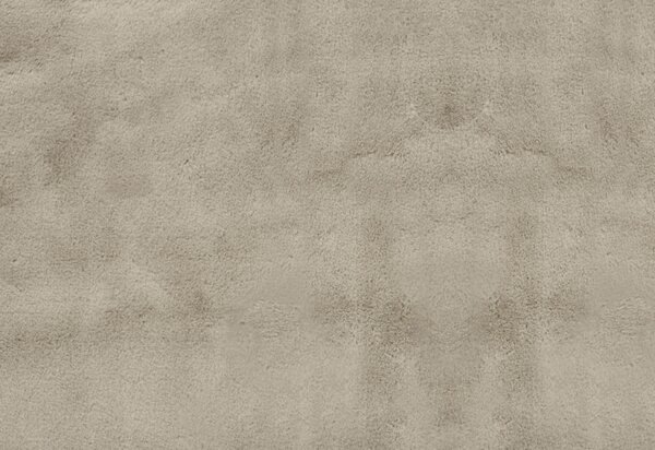 Skinnwille Home Collection Polštář Srdce Fluffy Taupe, umělá kožešina, šedohnědý, 45x45 cm