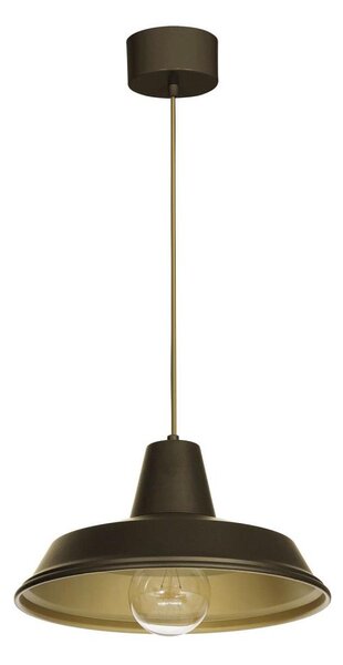 Lustr na lanku CLASS 1xE27/15W/230V mosaz