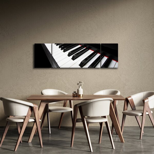 Obraz kláves piána (170x50 cm)