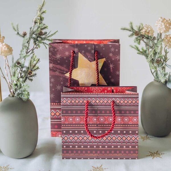 Luxusní dárkové tašky - set 3 ks