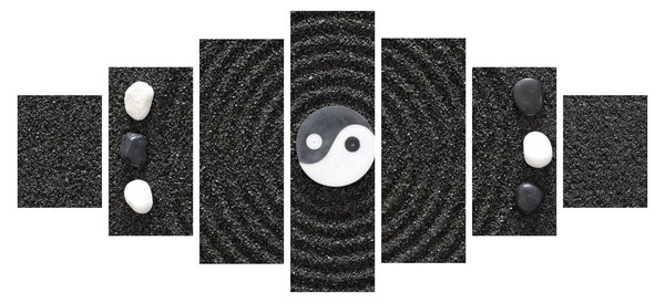 Obraz - Jin a Jang (210x100 cm)