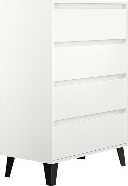 Kondela Zásuvková komoda Bogan New 4S/70 - bílá