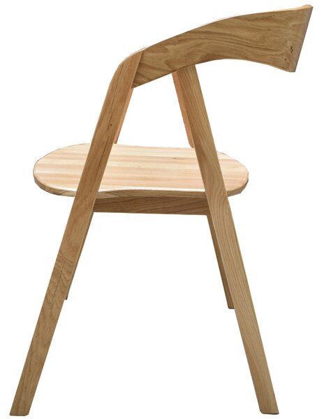 FormWood Přírodní dubové křeslo Henry XL