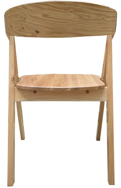 FormWood Přírodní dubové křeslo Henry XL