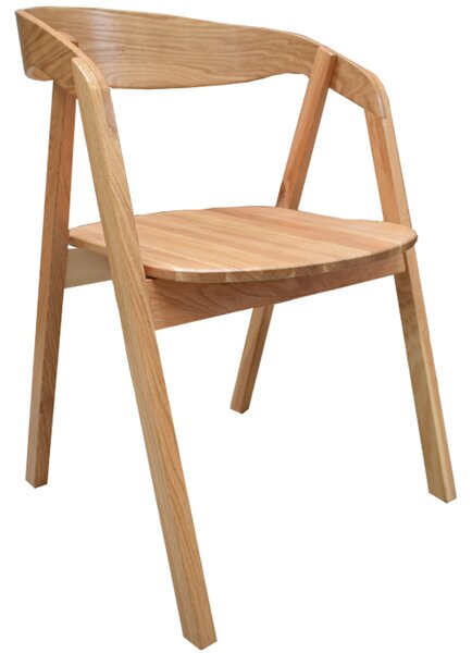 Form Wood Přírodní dubové křeslo Henry XL