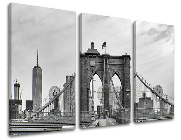 Obraz na stěnu 3 dílný MĚSTO / NEW YORK ME114E30