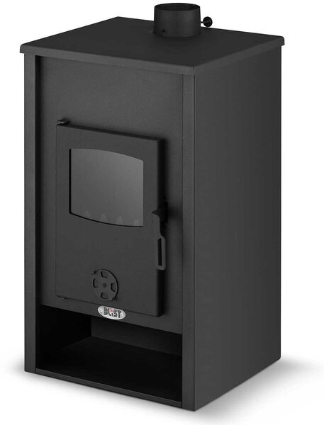 Krbová kamna BLIST PADOVA E s výmníkem, 19 kW, antracit
