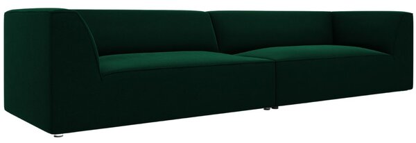 Micadoni Sametová pohovka Ruby 302 cm