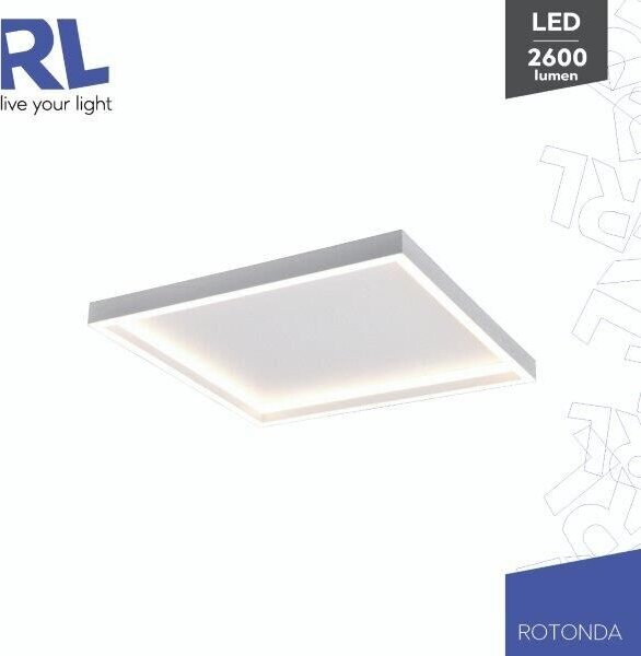 TRIO Reality R64502931 ROTONDA stropní svítidlo SMD LED 350x350mm 20W/2600lm 3000K bílá matná