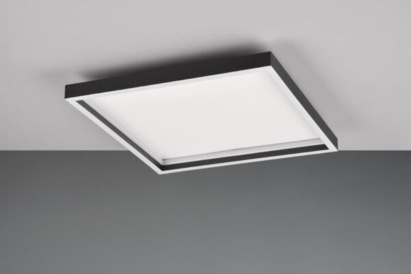 TRIO Reality R64502932 ROTONDA stropní svítidlo SMD LED 350x350mm 20W/2600lm 3000K černá, bílá