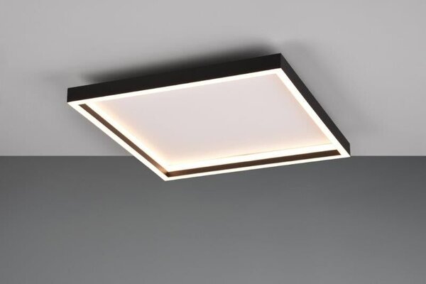 TRIO Reality R64502932 ROTONDA stropní svítidlo SMD LED 350x350mm 20W/2600lm 3000K černá, bílá