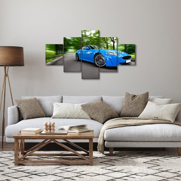 Obraz - Závodní auto (125x70 cm)