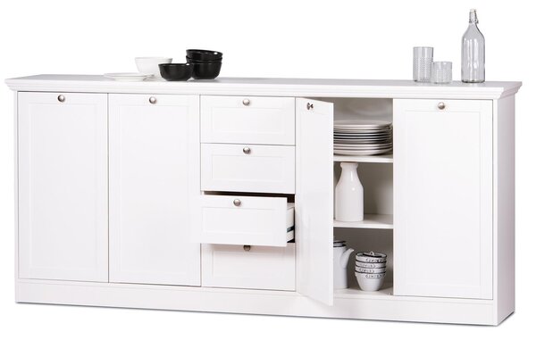 Komoda 4 dveře + 4 zásuvky LANDWOOD 52