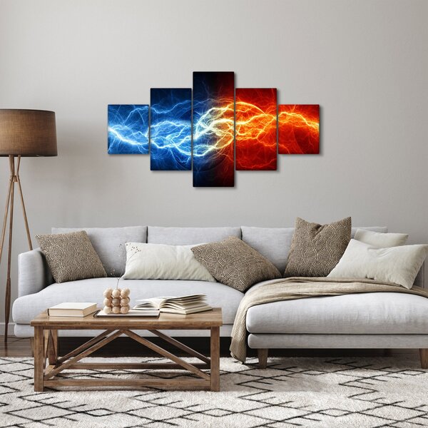 Obraz elektrického napětí (125x70 cm)