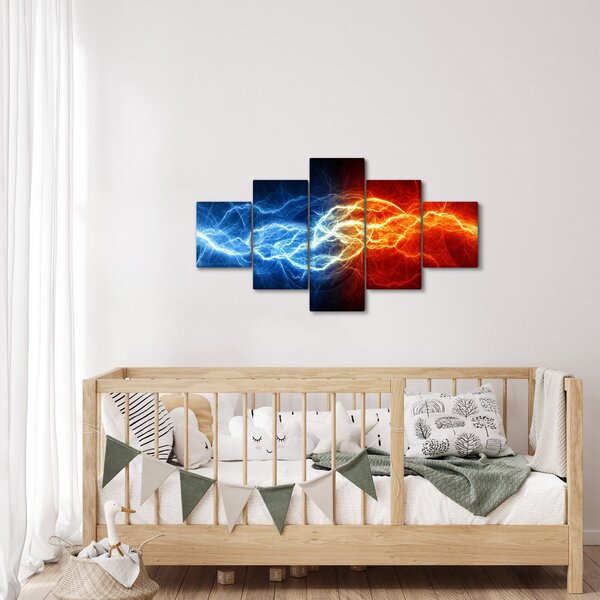 Obraz elektrického napětí (125x70 cm)