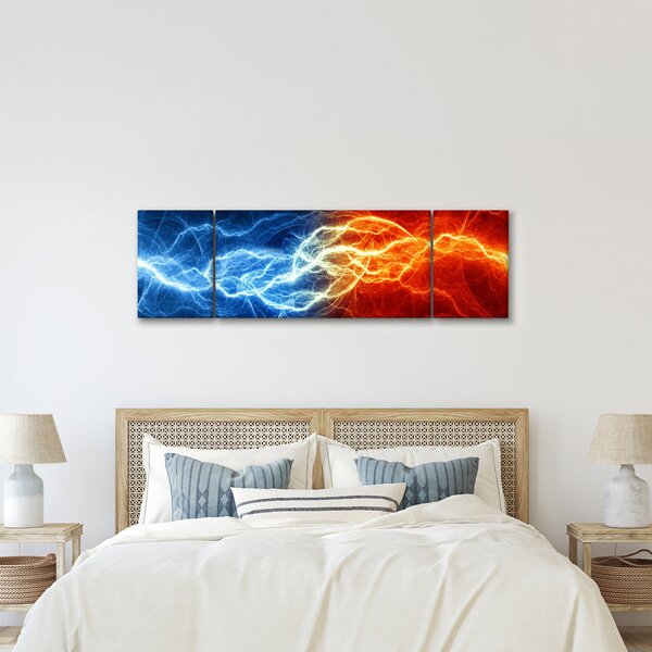 Obraz elektrického napětí (170x50 cm)