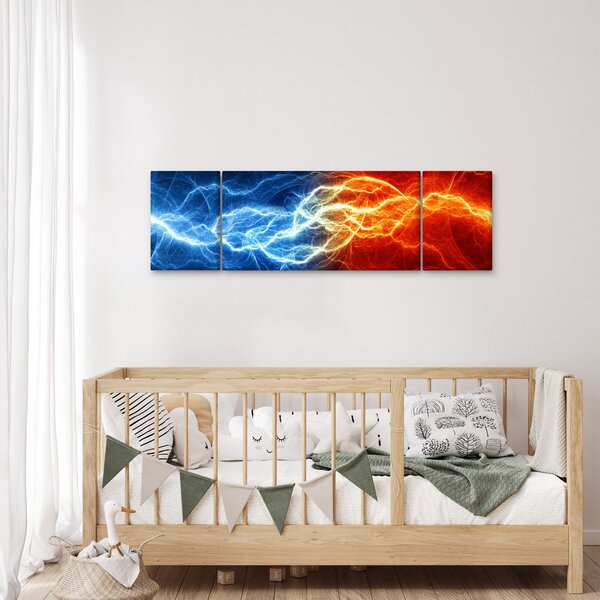 Obraz elektrického napětí (170x50 cm)