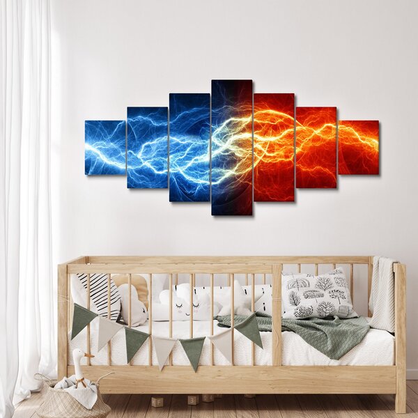 Obraz elektrického napětí (210x100 cm)