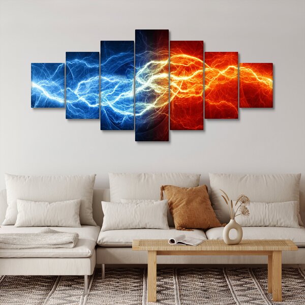 Obraz elektrického napětí (210x100 cm)