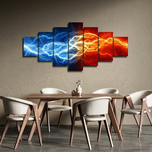 Obraz elektrického napětí (210x100 cm)