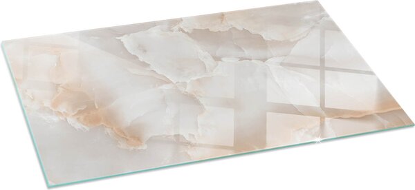 Sklenná podkladová deska pro 120x60 cm - kamna - krbová deska sklenná - ochranné sklo - ochranná deska proti jiskrám - sklenná podkladová deska ohnivzdorná - ochranná deska proti teplu - ochrana sklenného podkladu - vzor pírodního kamene