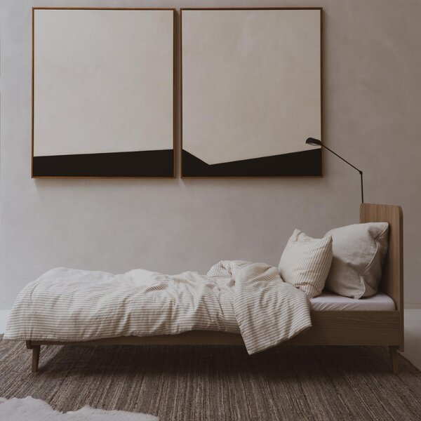 Bílá péřová dětská přikrývka Quax Junior 120 x 190 cm