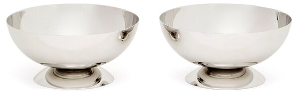 Kave Home Set dvou nerezových misek Nirela 12,5 cm