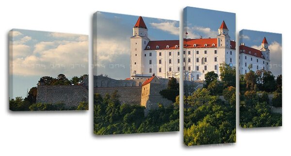 Obraz na plátně 4 díly SLOVENSKO SK003E40