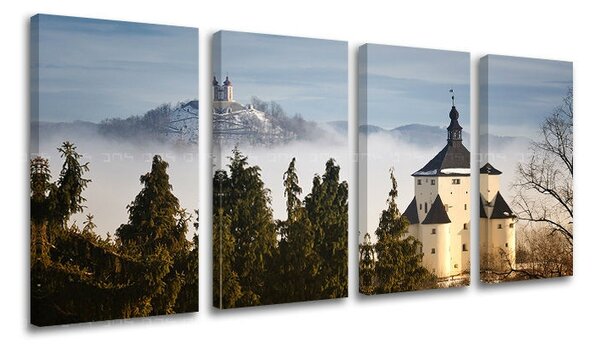 Nástěnná malba 4 díly SLOVENSKO SK013E41