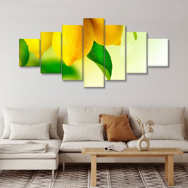 Obraz citrónů (210x100 cm)
