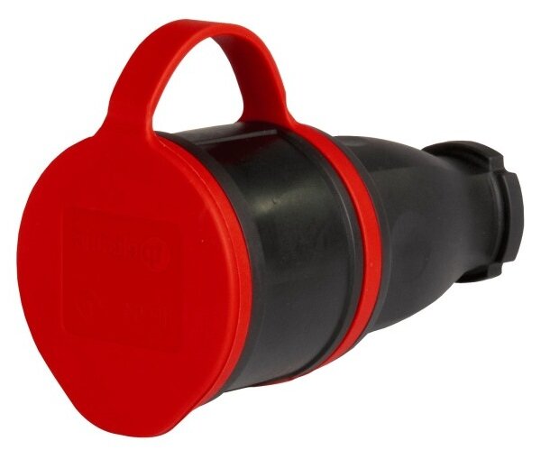 TP electric Pryžová spojovací zásuvka 1x16A IP54 3101-325-0300