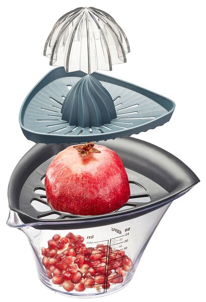 Odšťavňovač a odšťavňovač granátového jablka FRUTI - GEFU (Odšťavňovač na citrusy a granátového jablka FRUTI - GEFU)