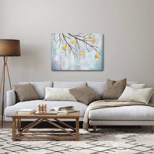 Obraz - Deštivý podzim (70x50 cm)