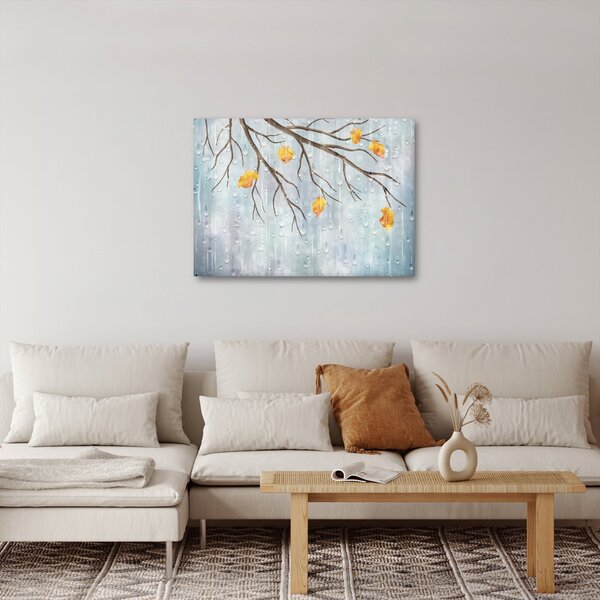 Obraz - Deštivý podzim (70x50 cm)