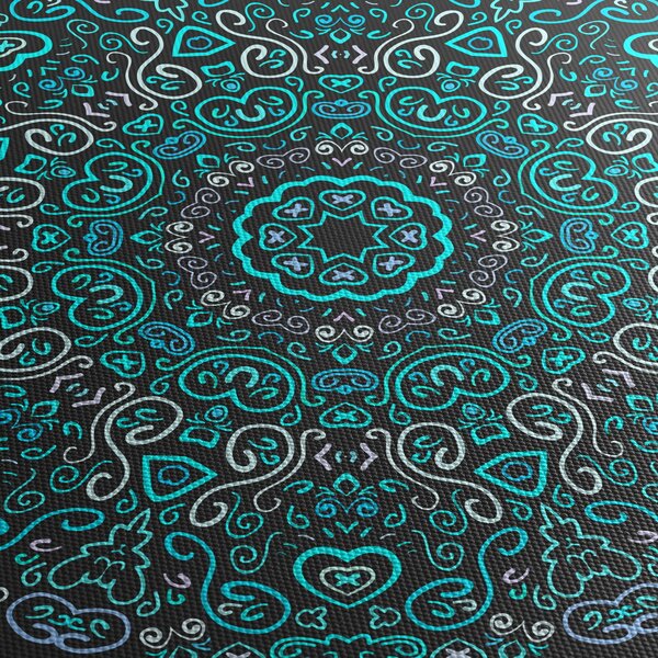 Obraz ornamentální abstrakce (70x50 cm)