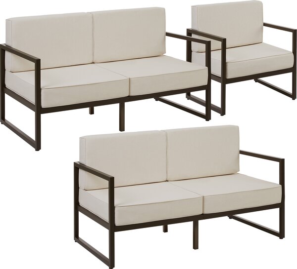 Zahradní sedací souprava Comosa pro 5 osob, xxl-polstrování