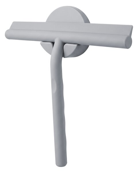 Nimco Unix stěrka na sklo do sprchy šedá s magnetickým háčkem UN 3012MA-04