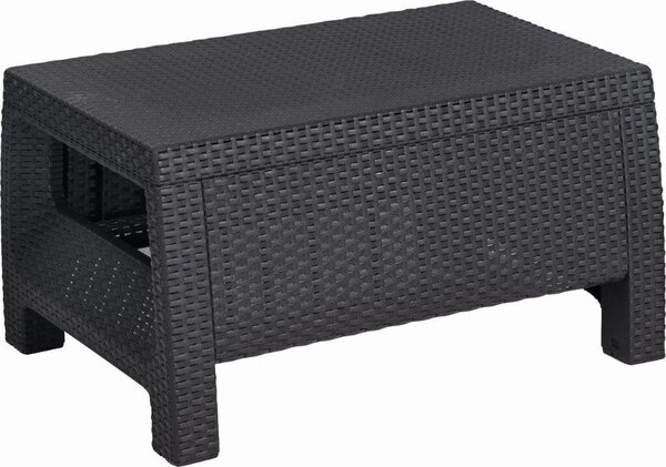 Zahradní stolek KETER Corfu table - 77 x 57 x 42 cm - grafitový