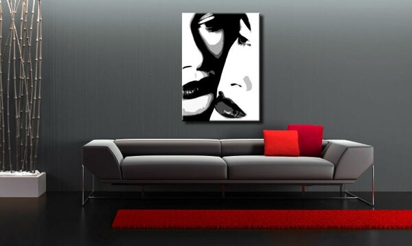 Ručně malovaný POP Art obraz Two women 00 2w