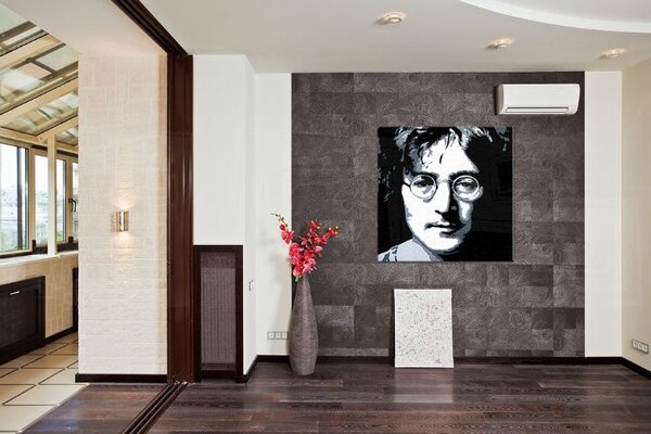 Ručně malovaný POP Art obraz John Lennon jl