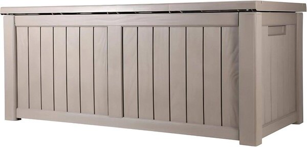 Úloný box XL s víkem - 454 L - Zahradní box - Box na poltáe - Venkovní úloný box - 1430x675x605 mm