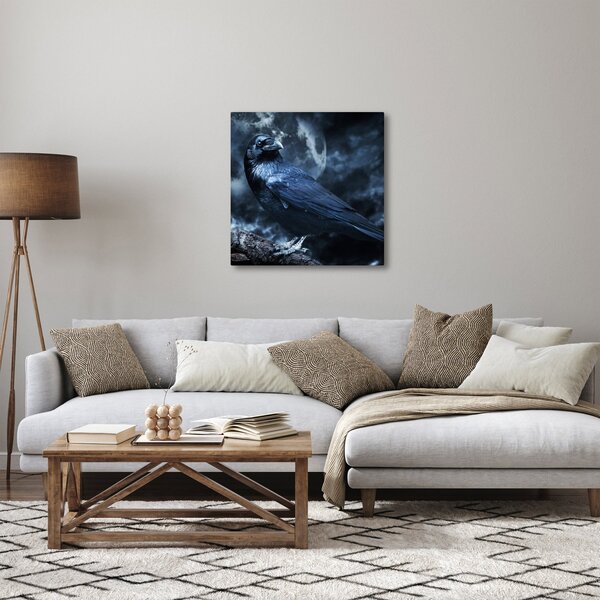 Obraz - Havran (30x30 cm)