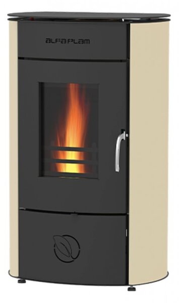 ALFA PLAM, krbová kamna GALA ECO 8 kW, krémová