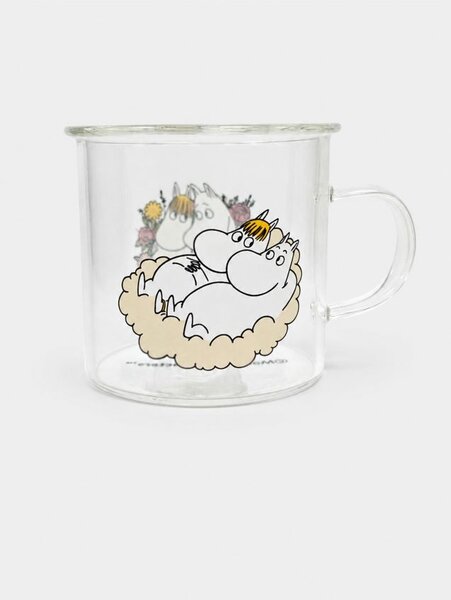 Sinsay - Skleněný hrnek s uchem The Moomins - vícebarevná