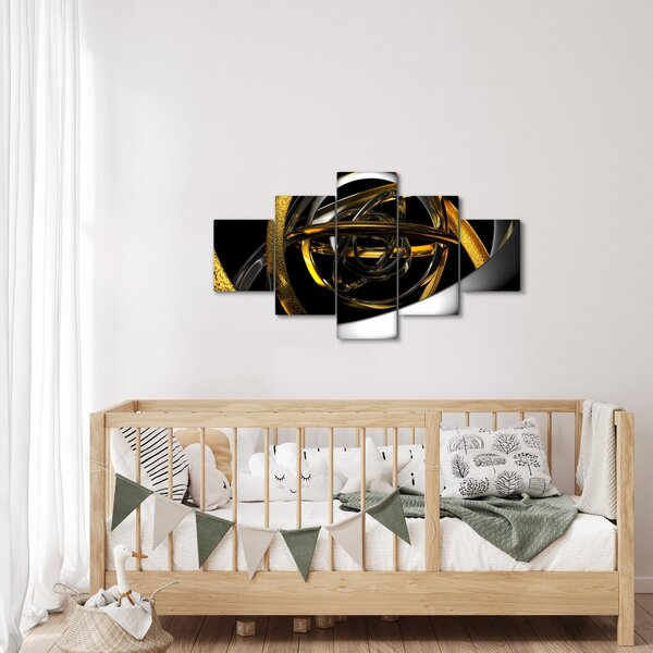 Obraz moderní abstrakce (125x70 cm)